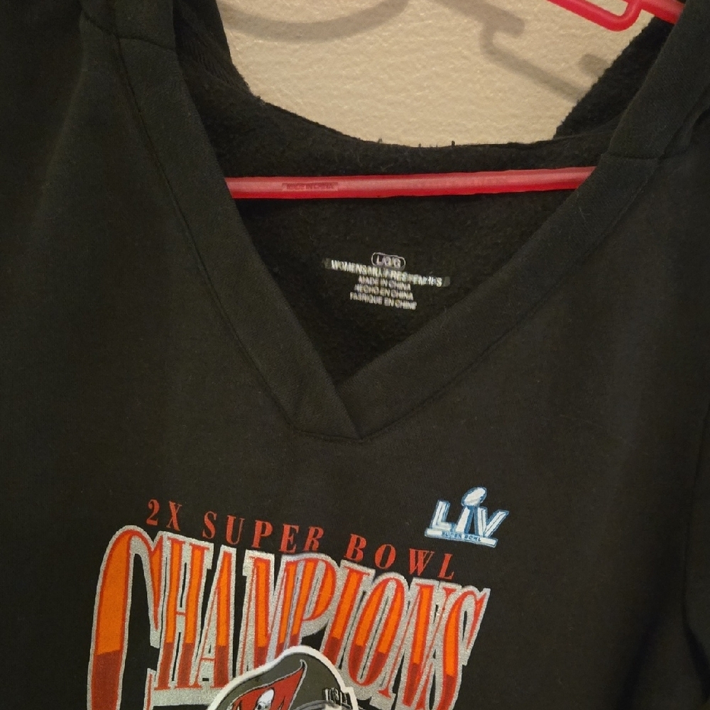 Black Super Bowl Champions Hoodie